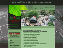 Tablet Screenshot of gartenbau-in-berlin.de